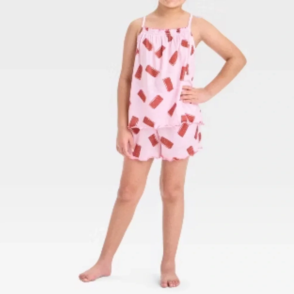 Cst & Jack - Ice Cream Sandwich Print Kids Pajamas Size XS (4/5)